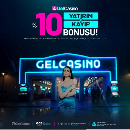 Gelcasino Deneme Bonusu ile Riske Girmeden Kazanın